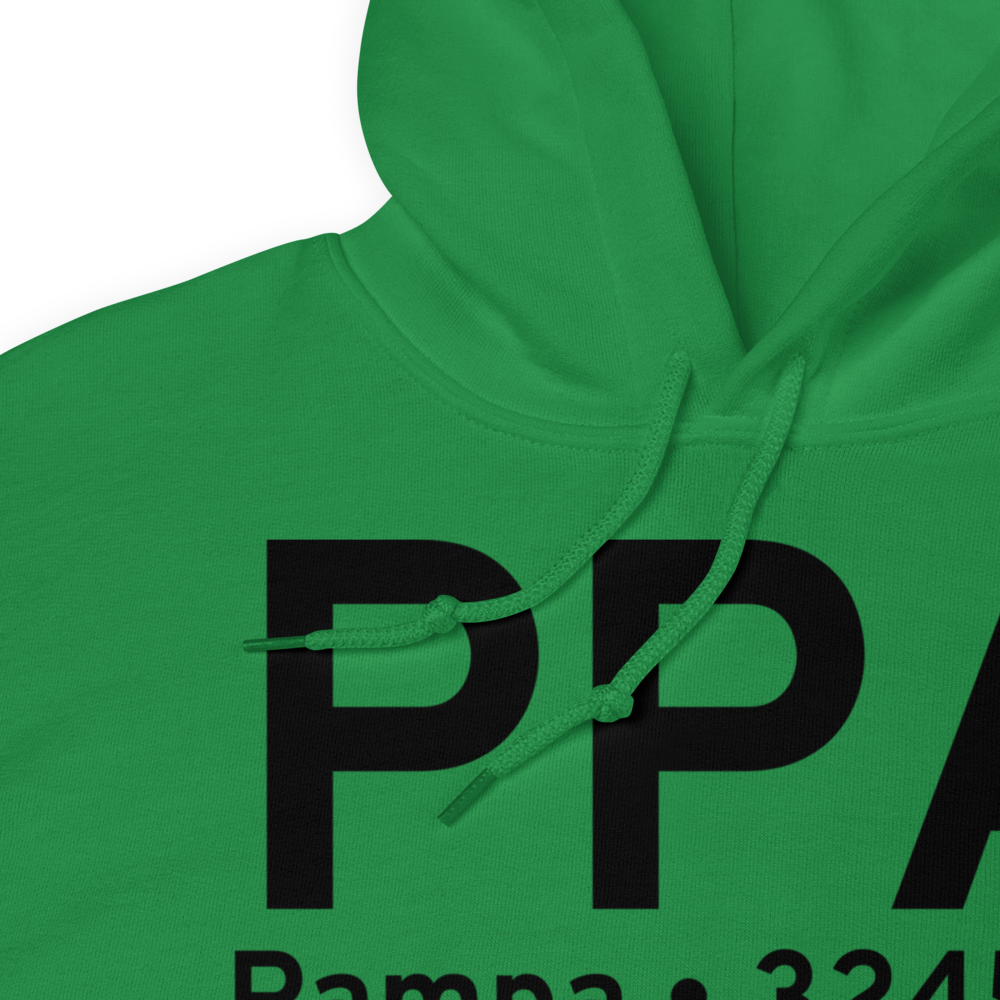Pampa (KPPA) Airport Hoodie Sweatshirt 