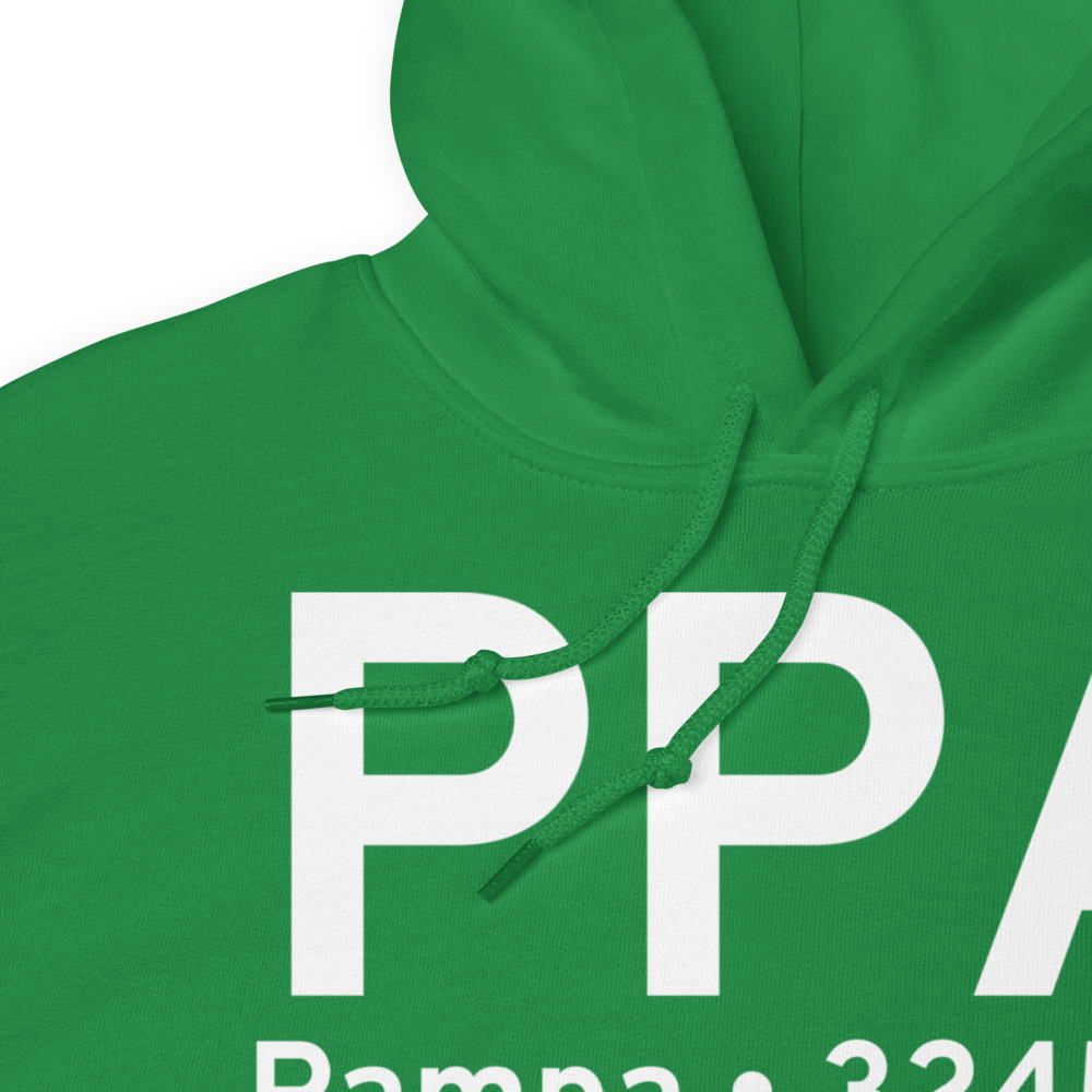 Pampa (KPPA) Airport Hoodie Sweatshirt 