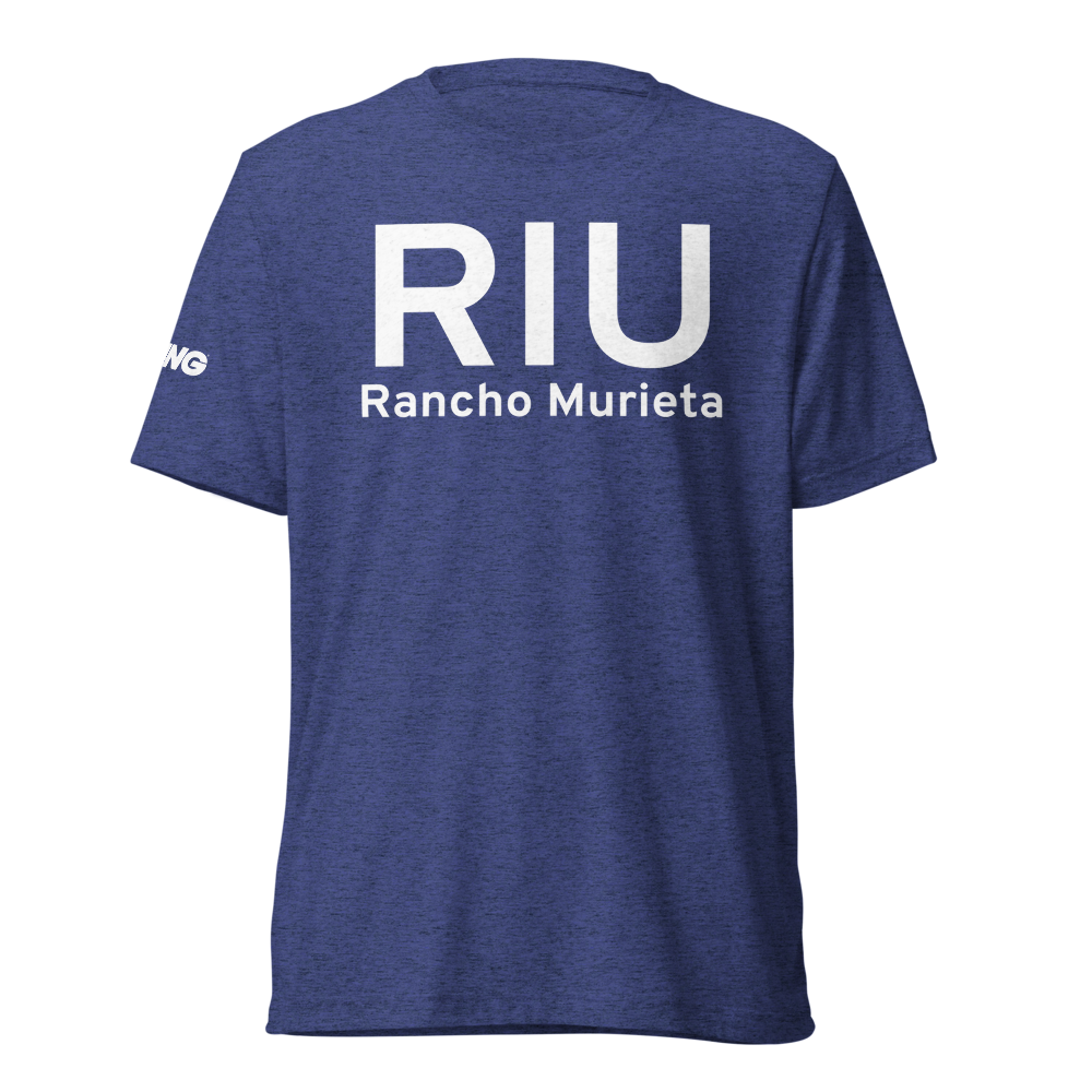 Rancho Murieta (KRIU) Airport Tri-blend T-Shirt 