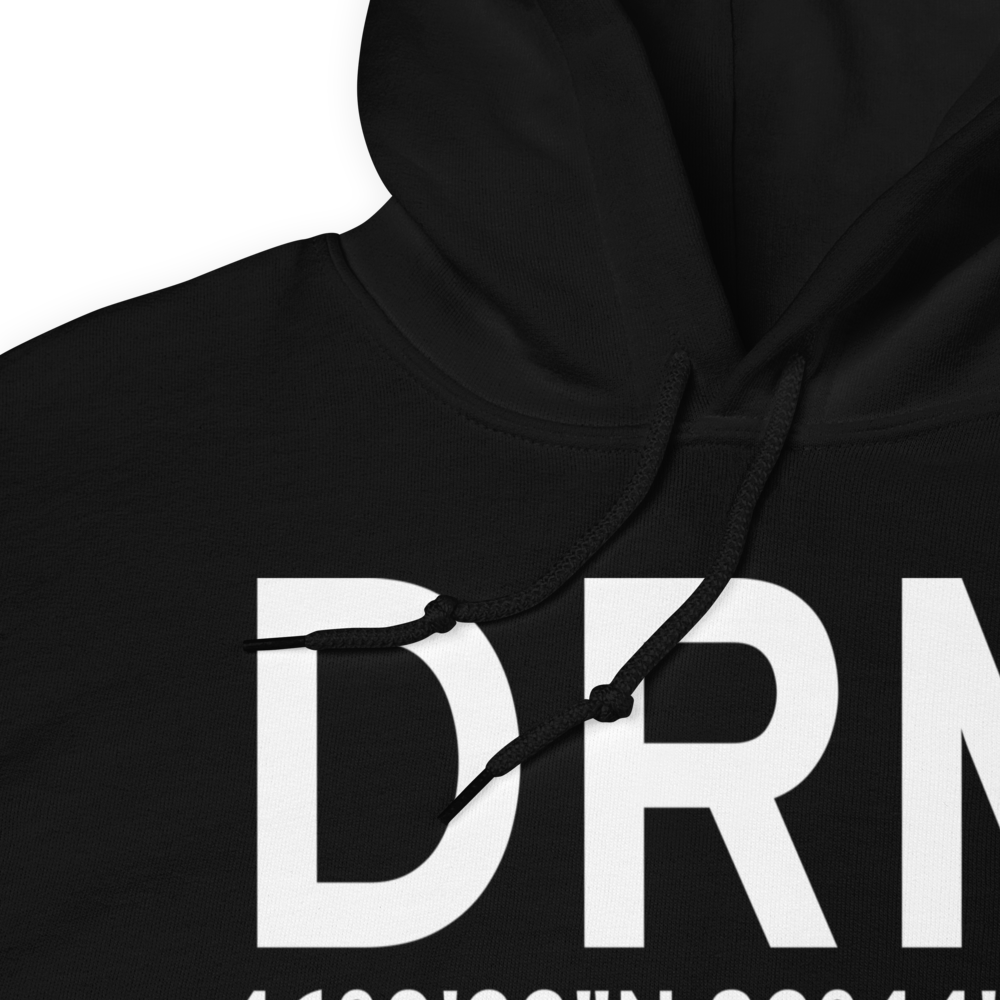Drummond Island (KDRM) Airport Hoodie Sweatshirt 