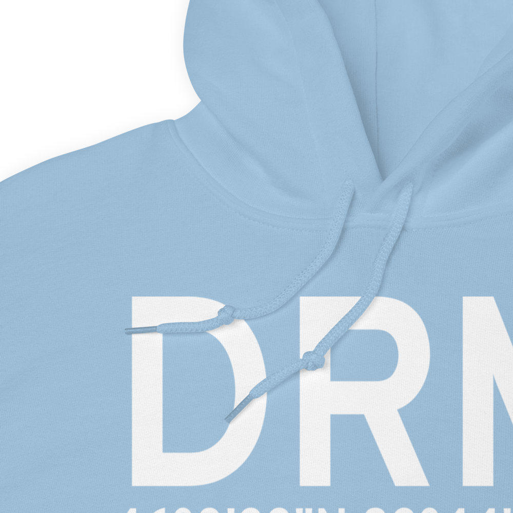 Drummond Island (KDRM) Airport Hoodie Sweatshirt 