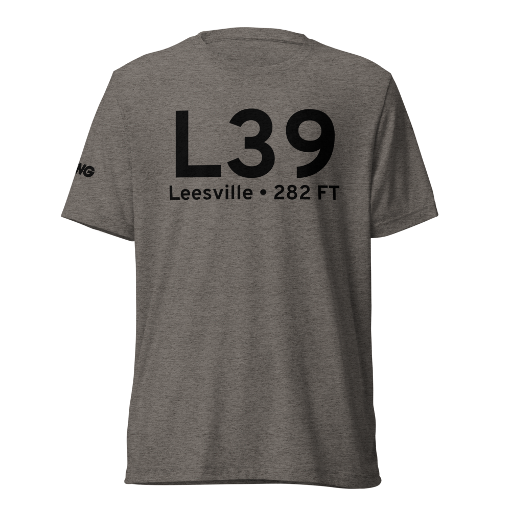 Leesville (KL39) Airport Tri-blend T-Shirt 