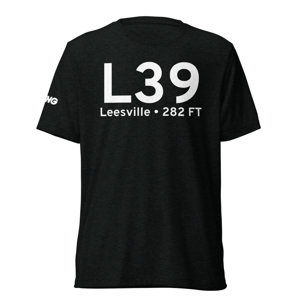 Leesville (KL39) Airport Tri-blend T-Shirt 
