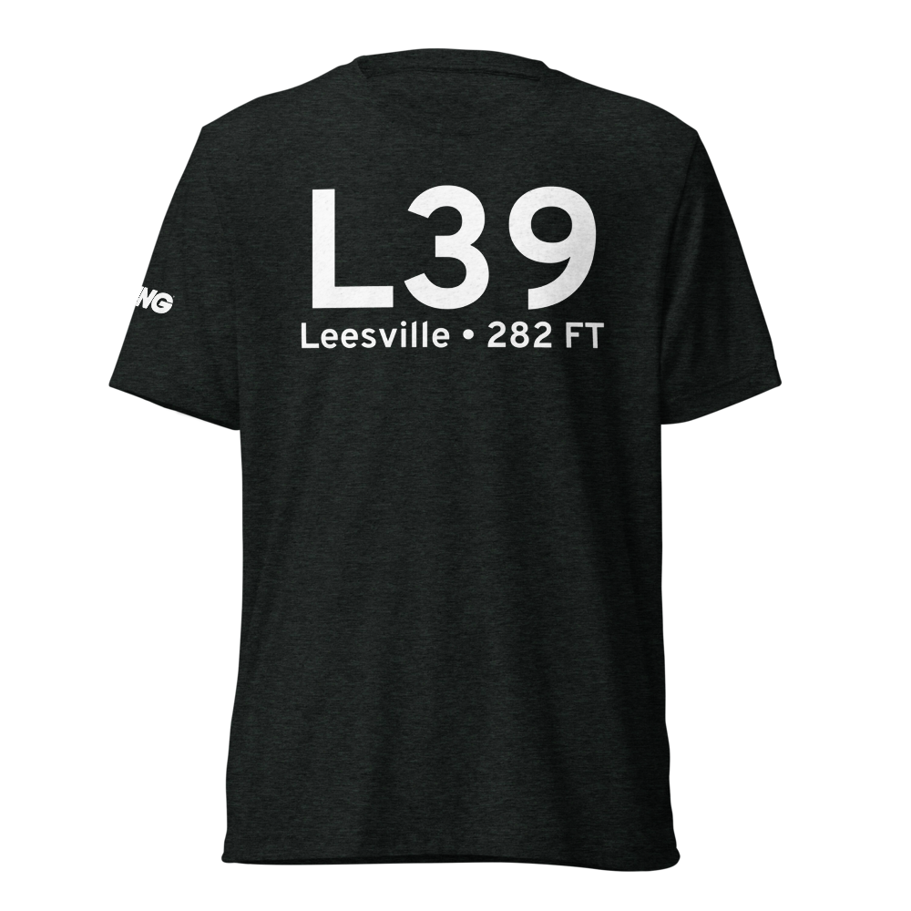 Leesville (KL39) Airport Tri-blend T-Shirt 