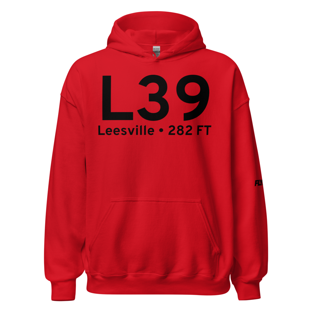 Leesville (KL39) Airport Hoodie Sweatshirt 