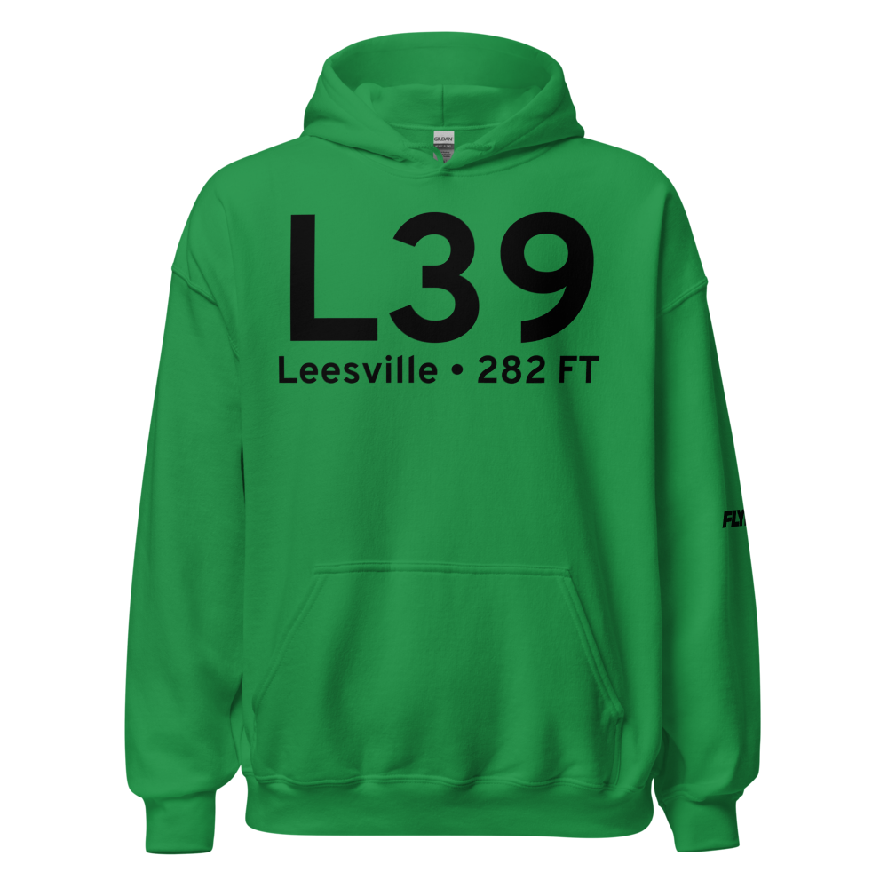 Leesville (KL39) Airport Hoodie Sweatshirt 