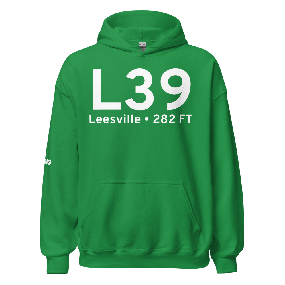 Leesville (KL39) Airport Hoodie Sweatshirt 