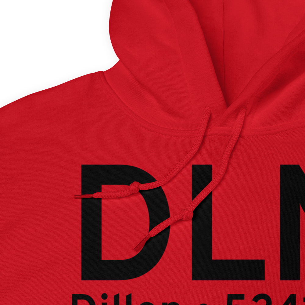 Dillon (KDLN) Airport Hoodie Sweatshirt 