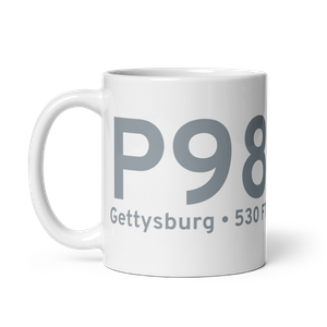 Gettysburg (P98) Airport Mug