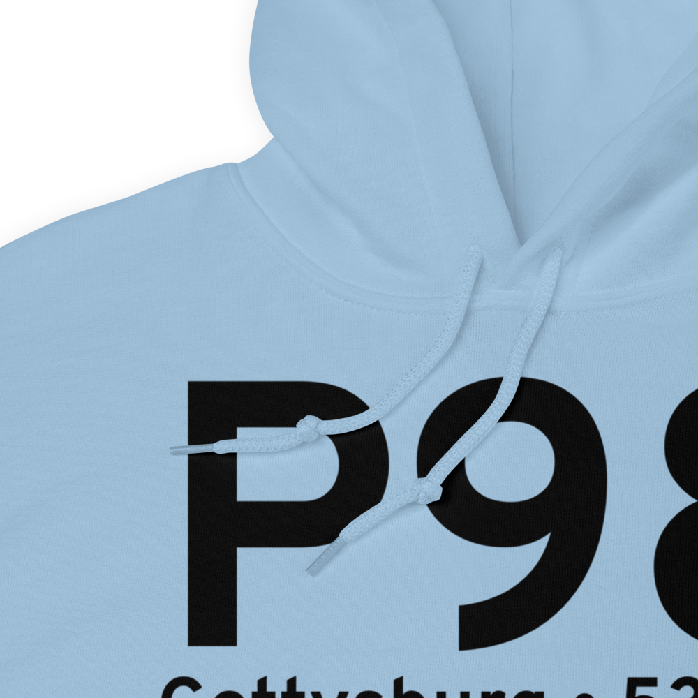 Gettysburg (P98) Airport Hoodie Sweatshirt 