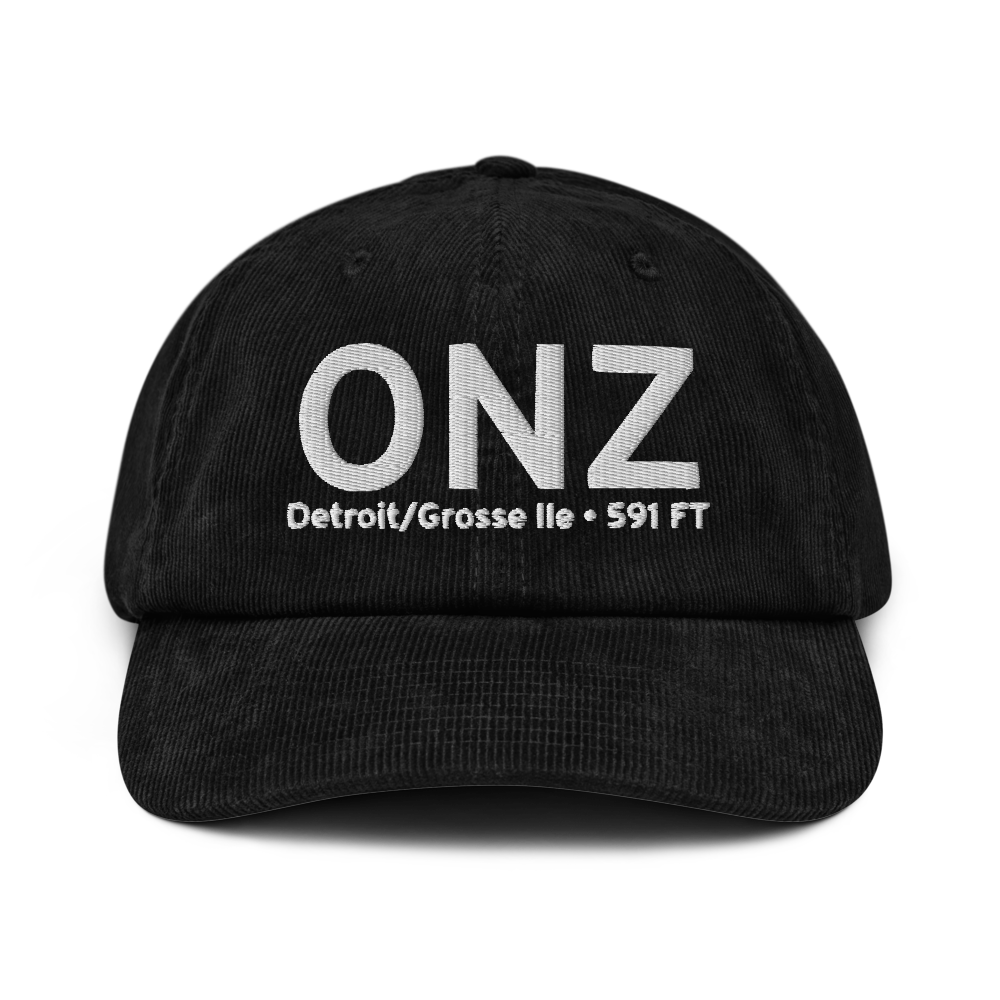 Detroit/Grosse Ile (KONZ) Airport Hat 