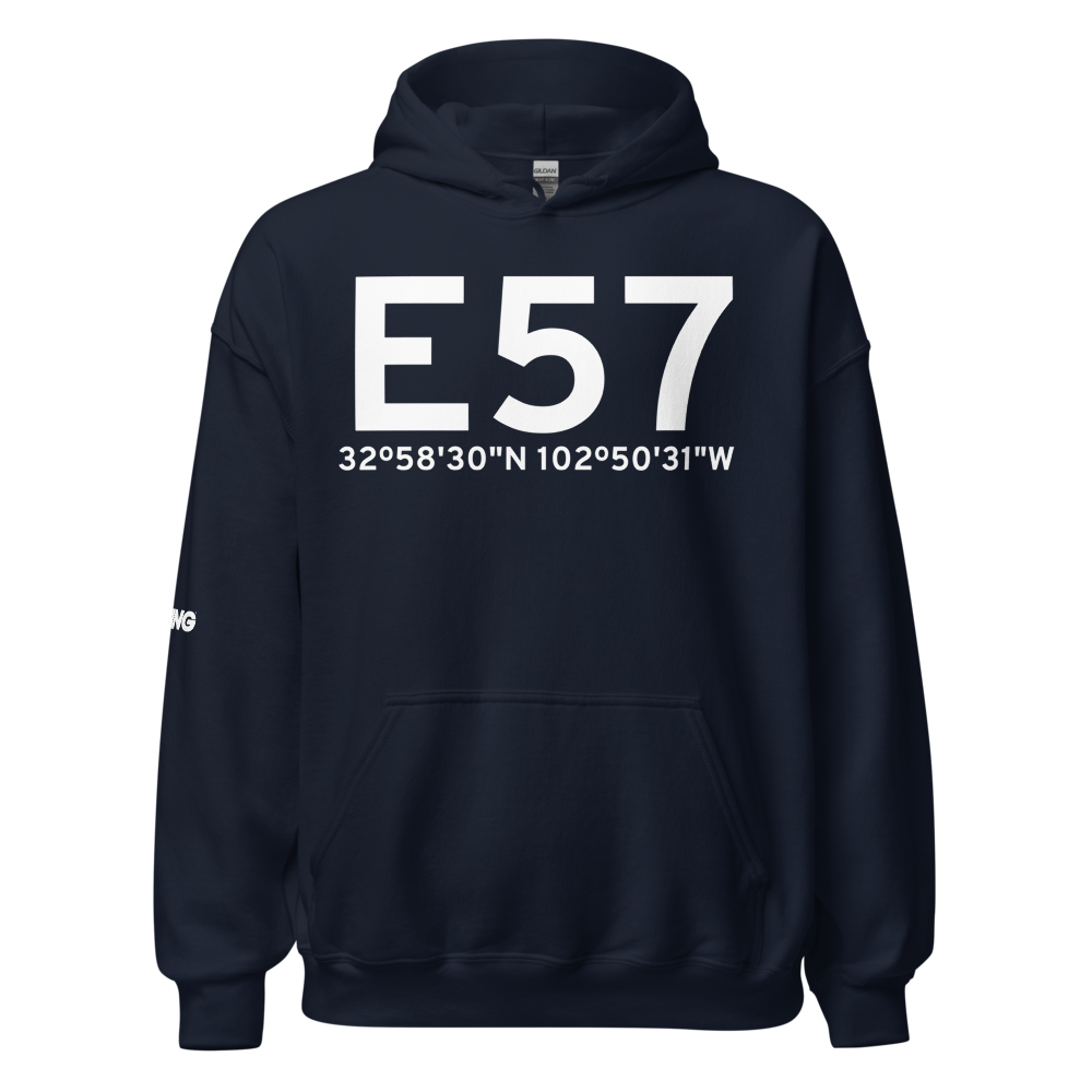Denver City (KE57) Airport Hoodie Sweatshirt 