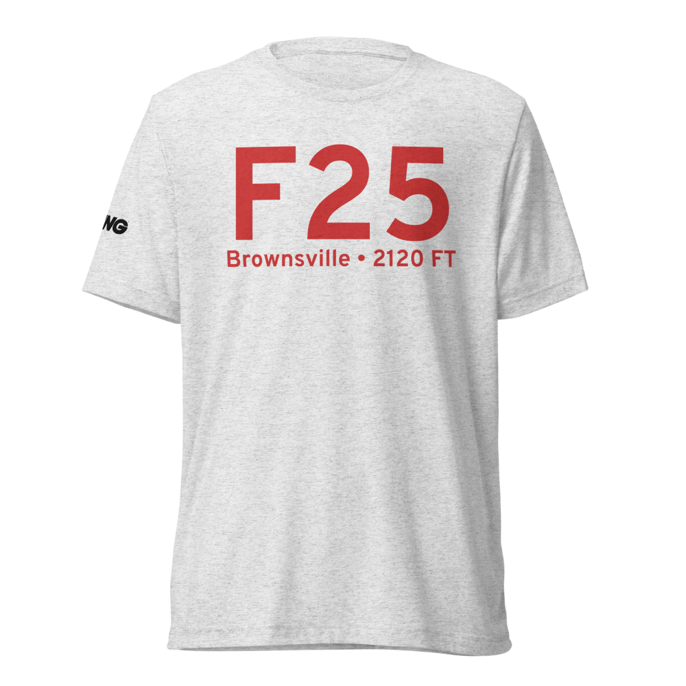 Brownsville (F25) Airport Tri-blend T-Shirt 