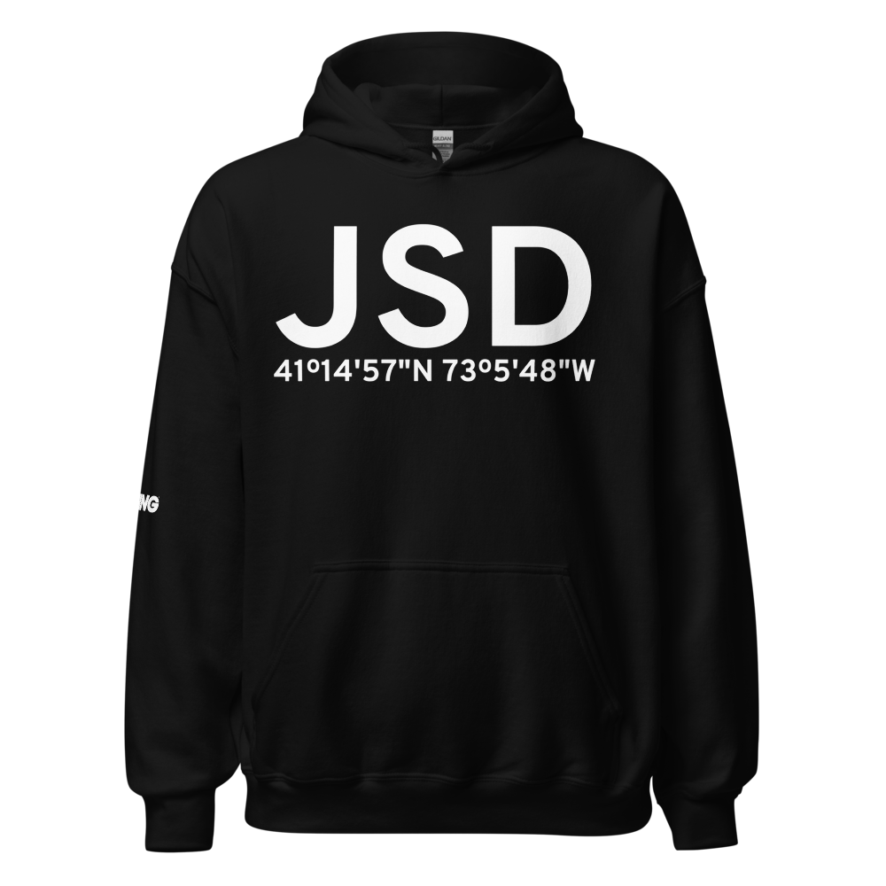 Stratford (KJSD) Airport Hoodie Sweatshirt 