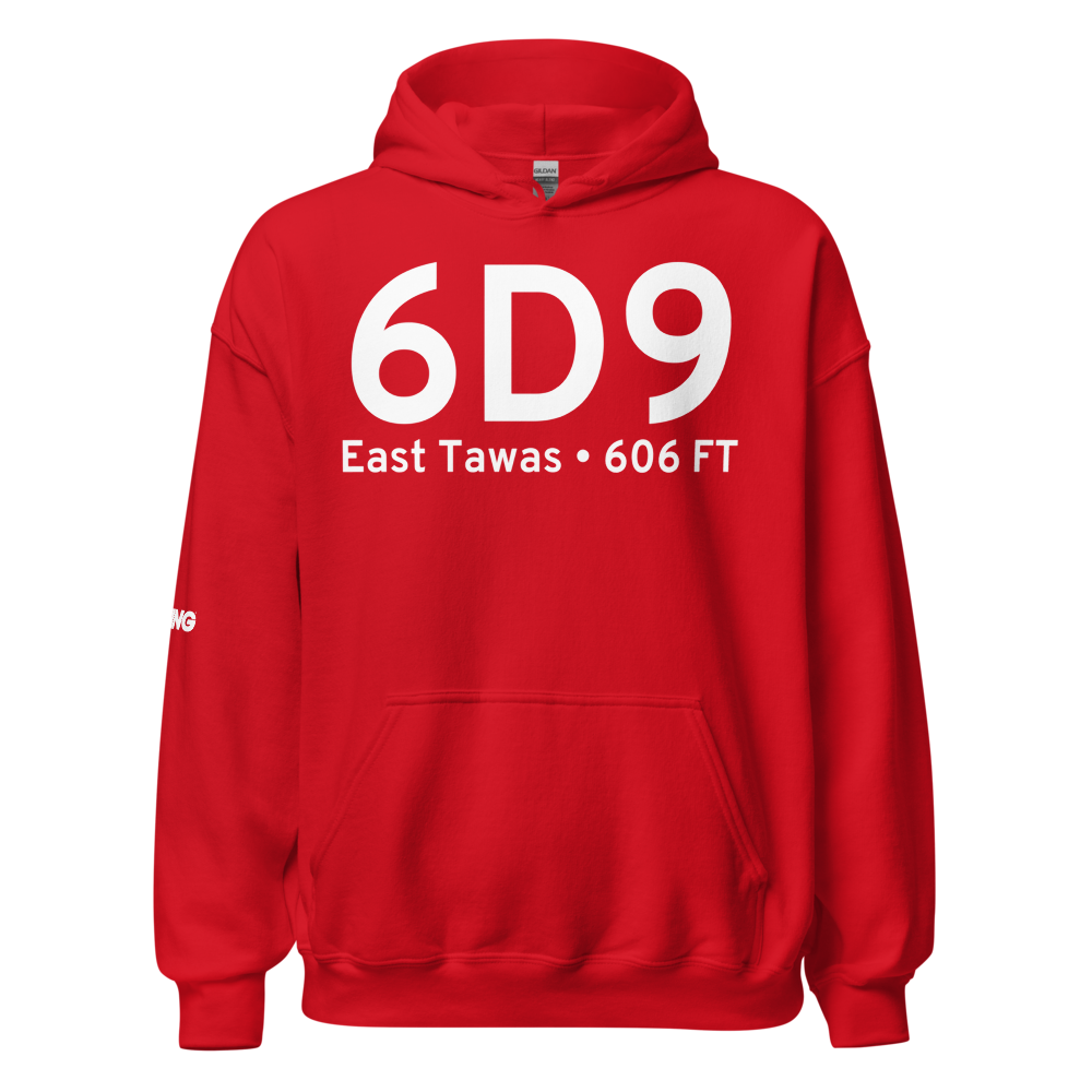 East Tawas (K6D9) Airport Hoodie Sweatshirt 