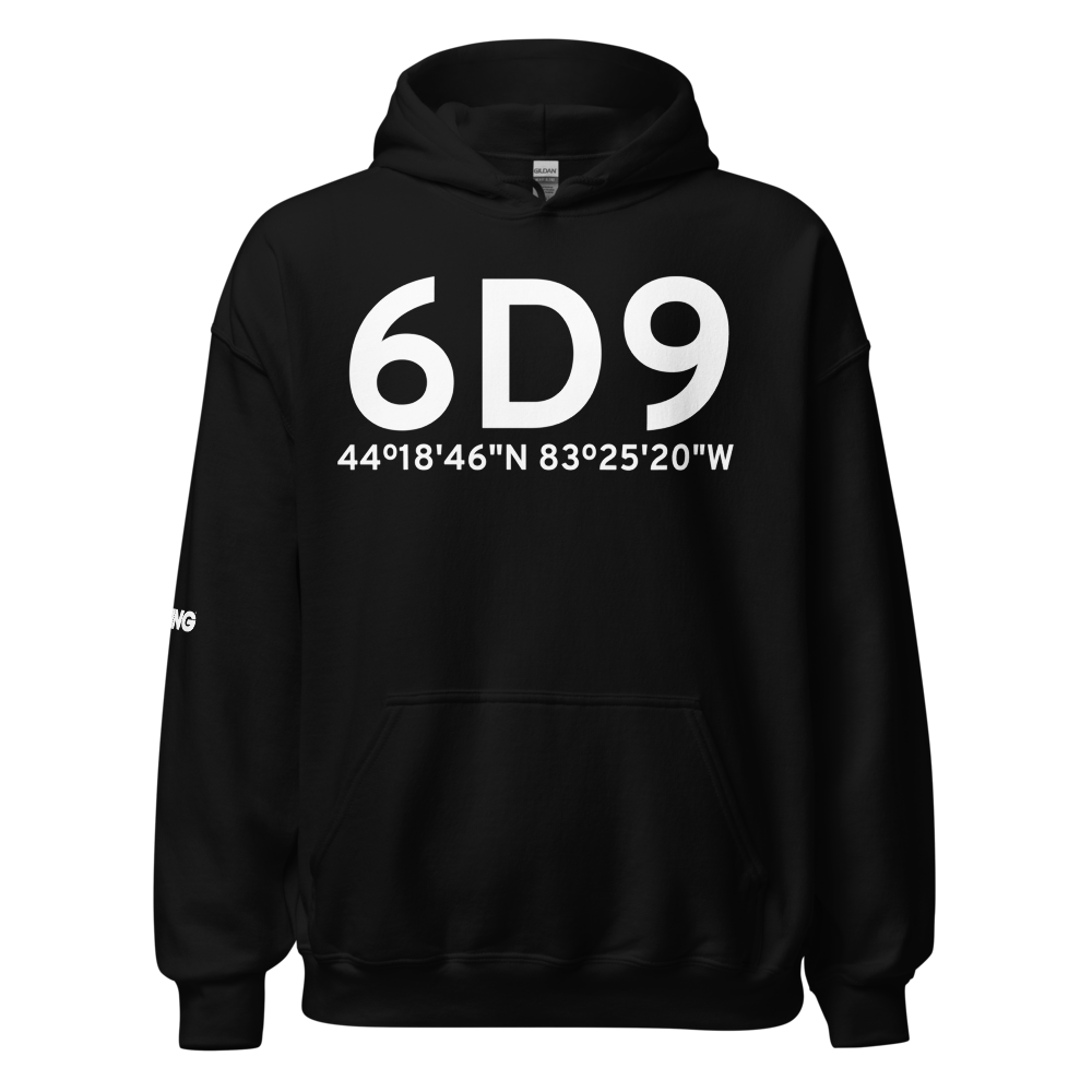East Tawas (K6D9) Airport Hoodie Sweatshirt 