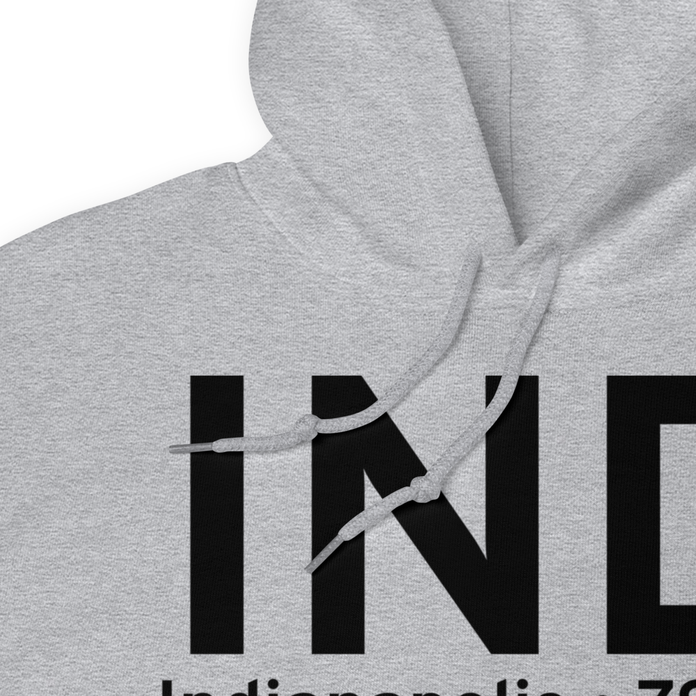 Indianapolis (KIND) Airport Hoodie Sweatshirt 