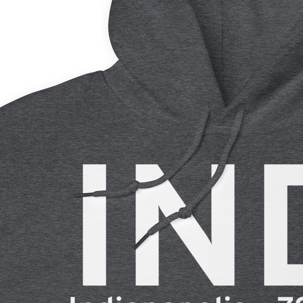 Indianapolis (KIND) Airport Hoodie Sweatshirt 