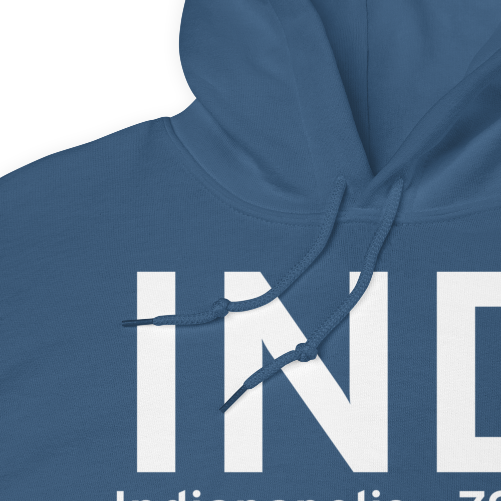 Indianapolis (KIND) Airport Hoodie Sweatshirt 
