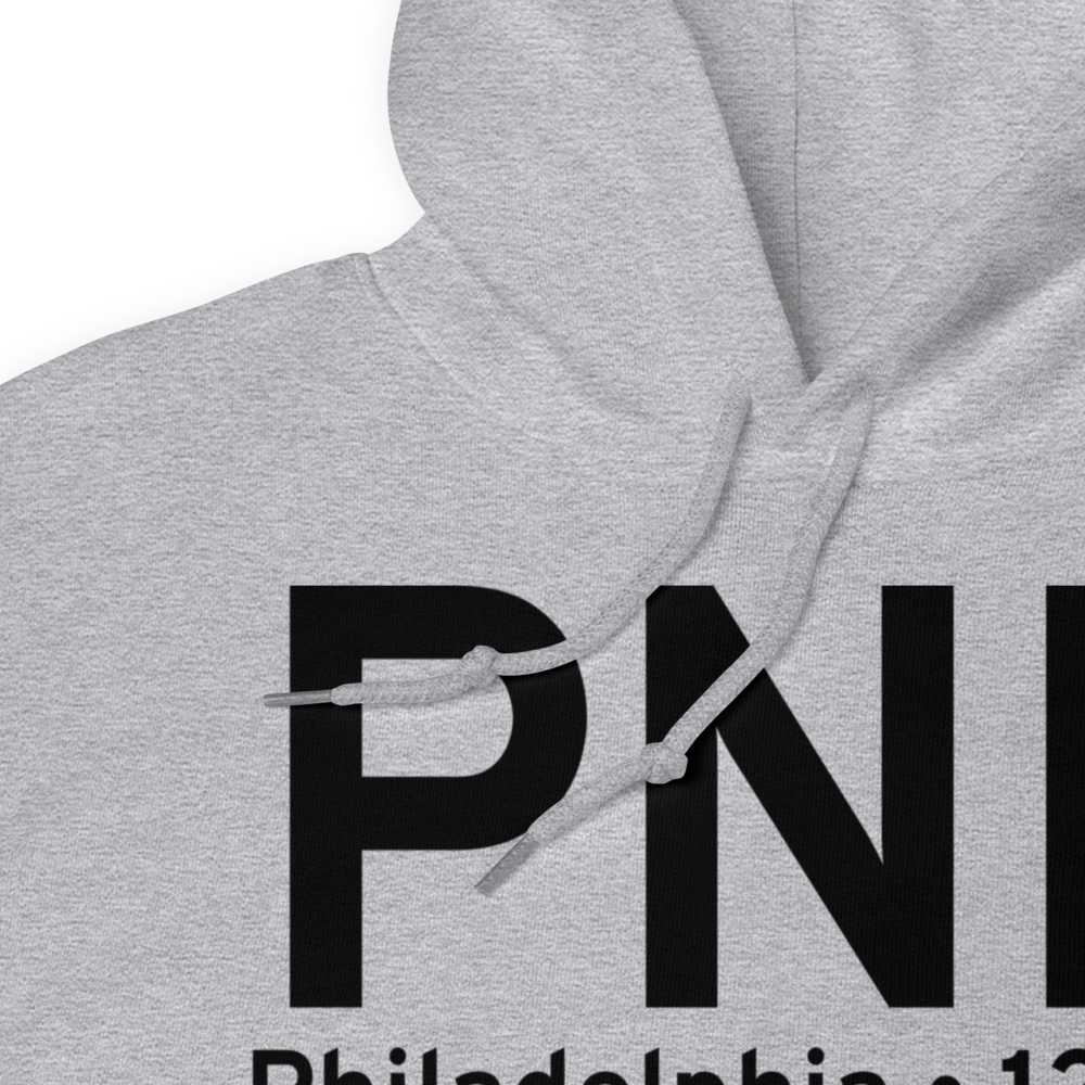 Philadelphia (KPNE) Airport Hoodie Sweatshirt 