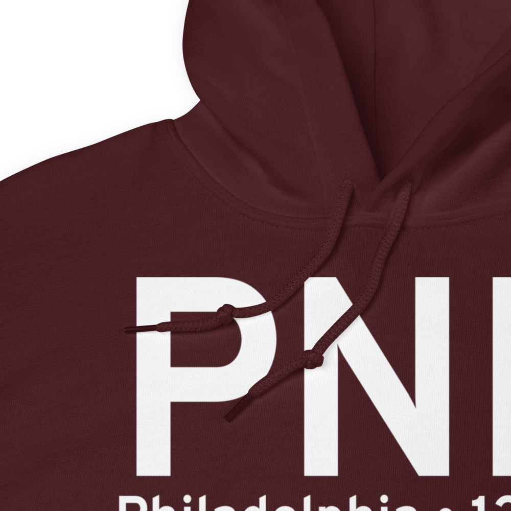 Philadelphia (KPNE) Airport Hoodie Sweatshirt 