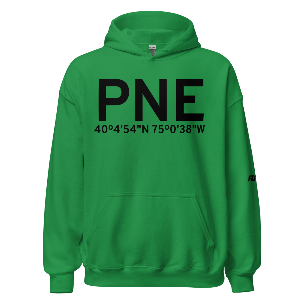 Philadelphia (KPNE) Airport Hoodie Sweatshirt 