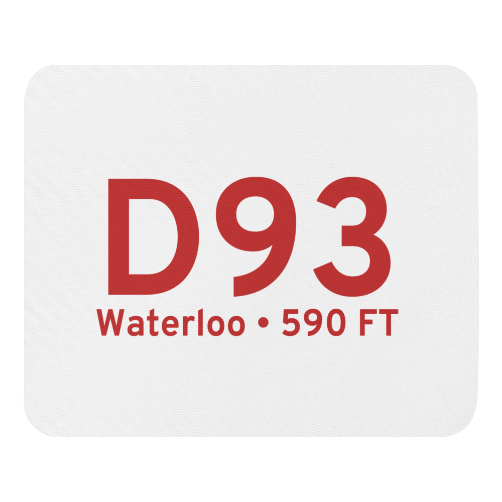 Waterloo (D93) Airport  Mouse Pad 