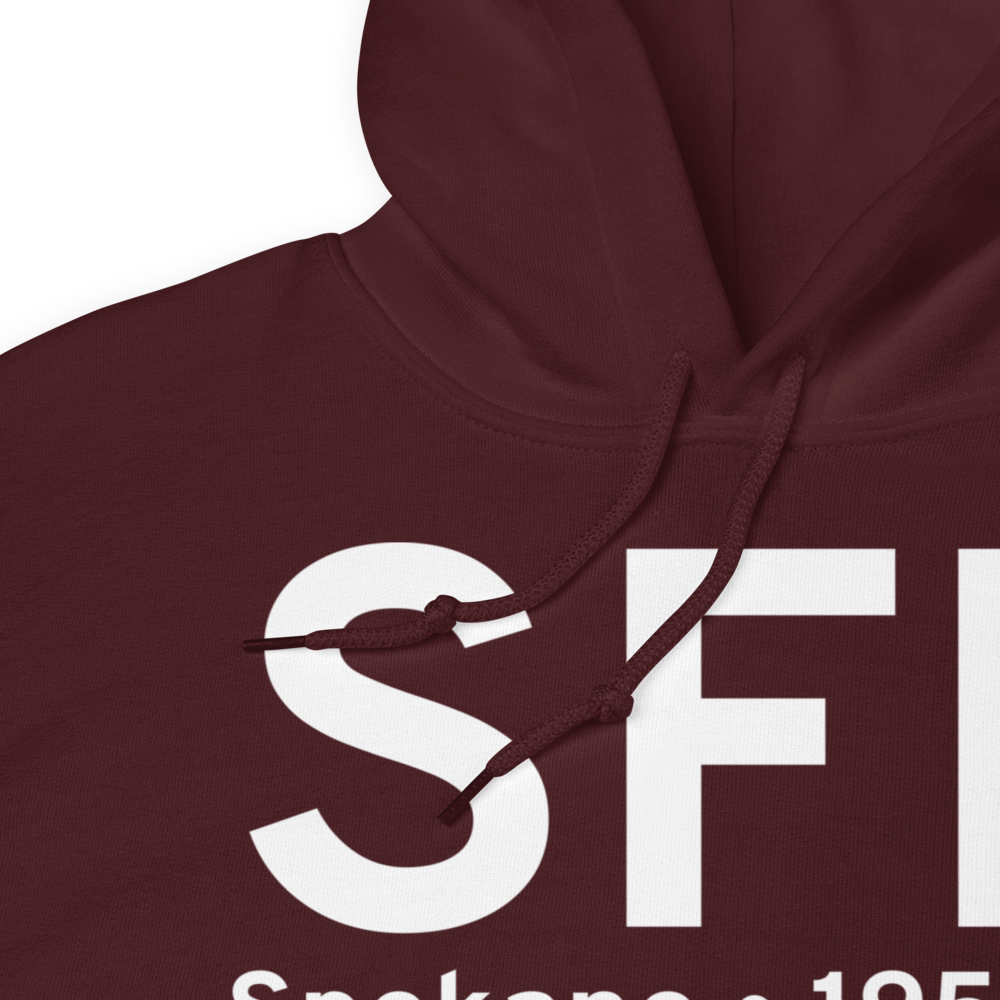 Spokane (KSFF) Airport Hoodie Sweatshirt 