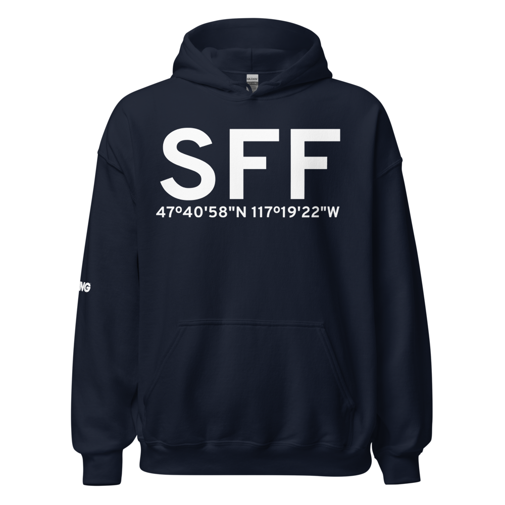 Spokane (KSFF) Airport Hoodie Sweatshirt 