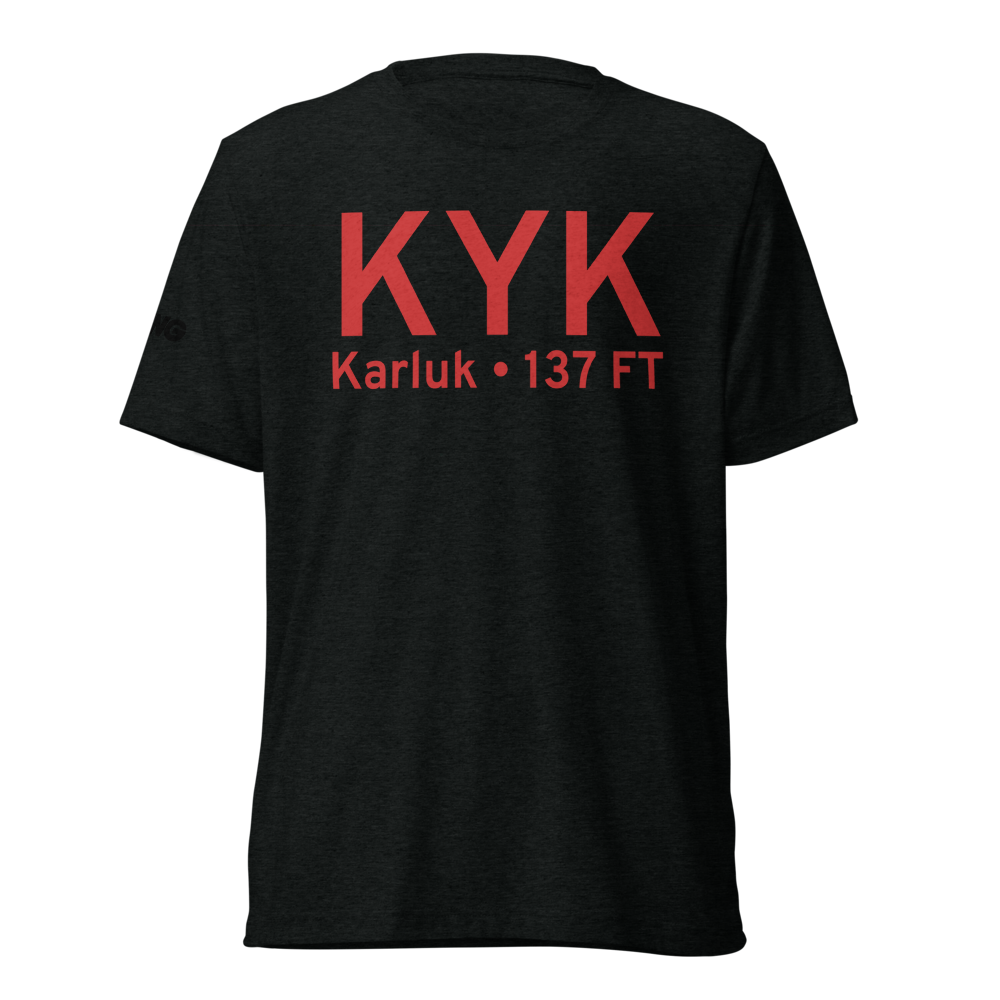 Karluk (PAKY) Airport Tri-blend T-Shirt 