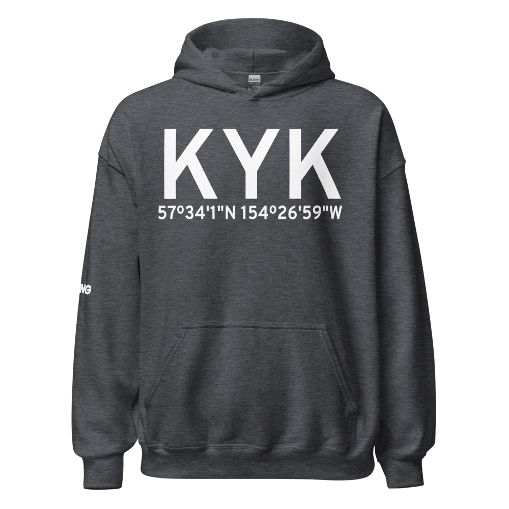Karluk (PAKY) Airport Hoodie Sweatshirt 