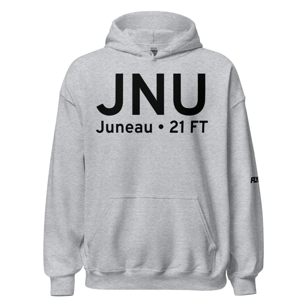 Juneau (PAJN) Airport Hoodie Sweatshirt 