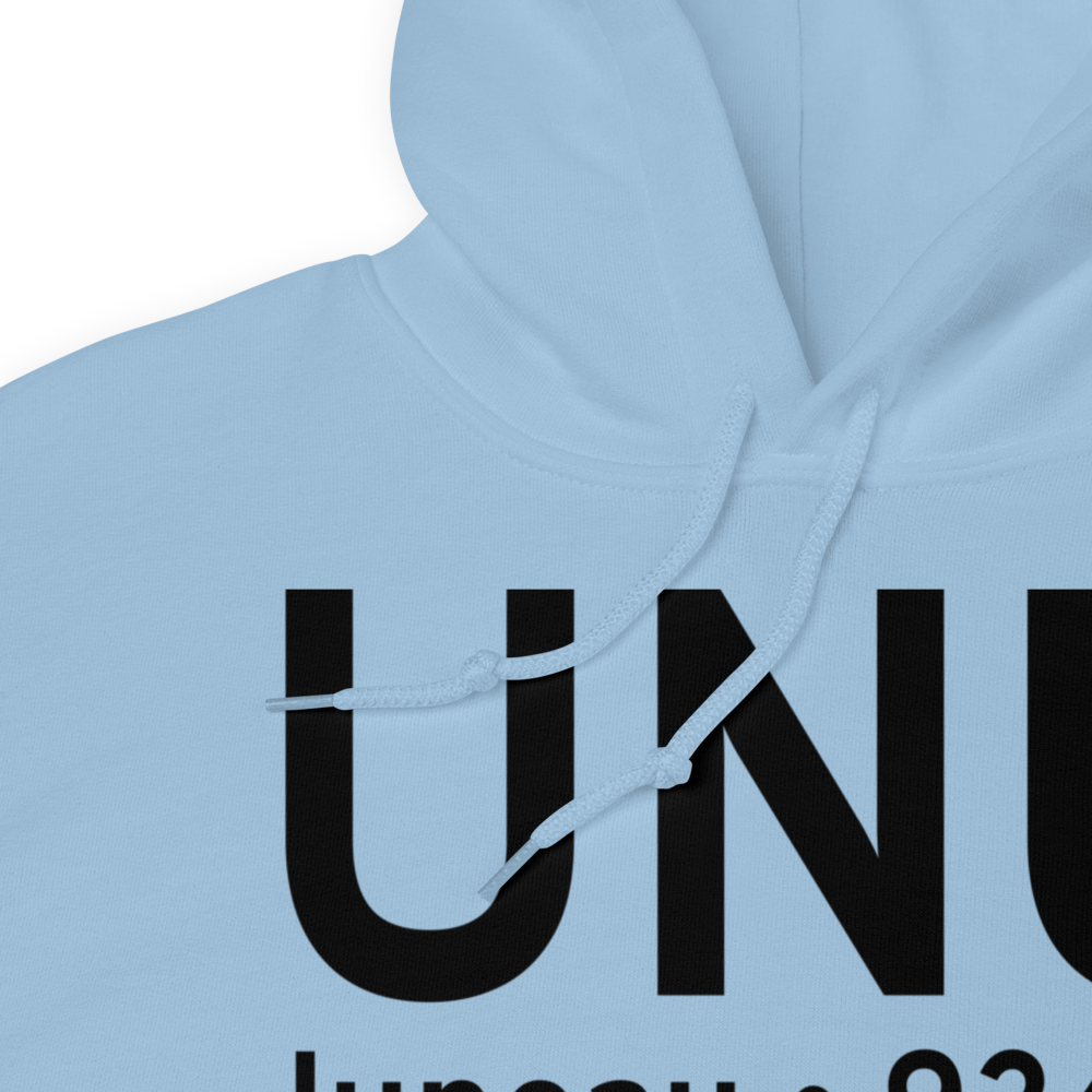 Juneau (KUNU) Airport Hoodie Sweatshirt 