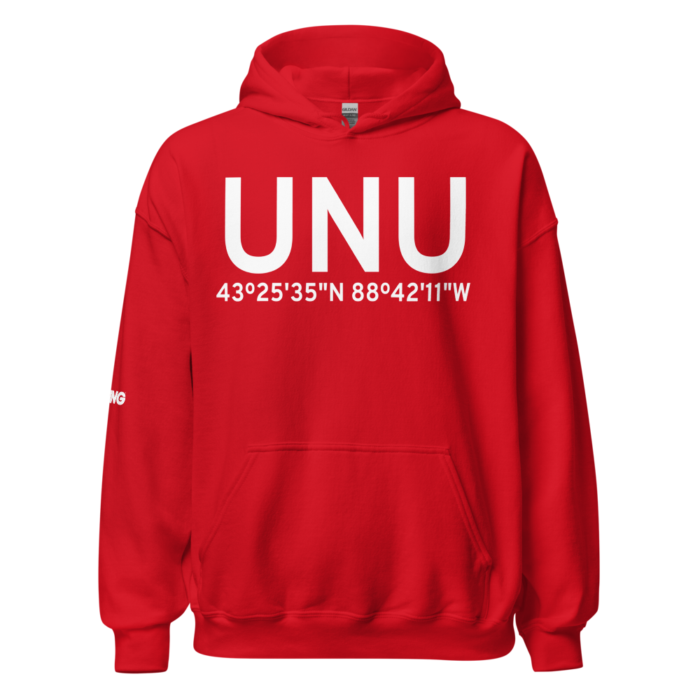 Juneau (KUNU) Airport Hoodie Sweatshirt 