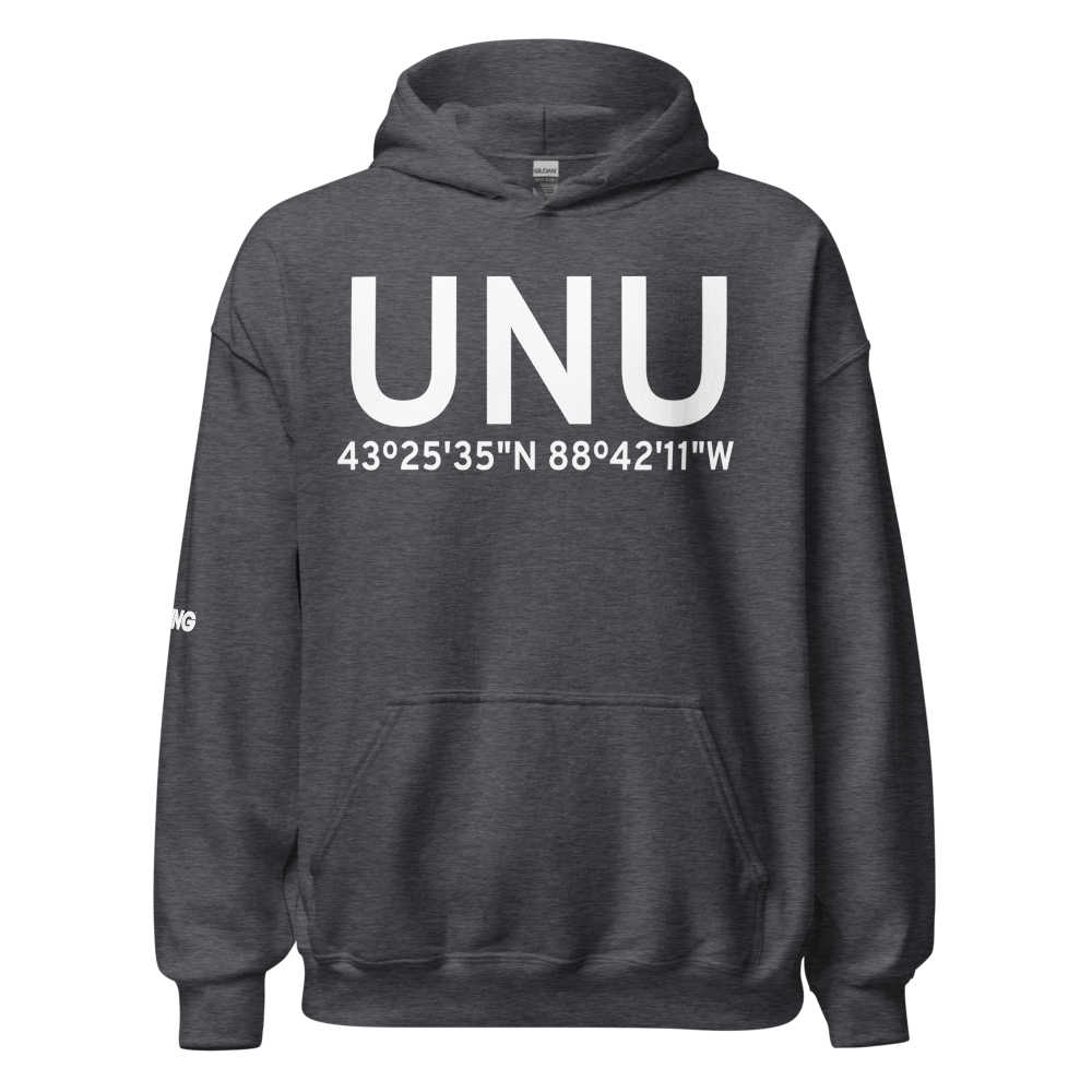 Juneau (KUNU) Airport Hoodie Sweatshirt 