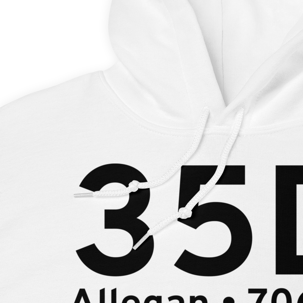 Allegan (K35D) Airport Hoodie Sweatshirt 