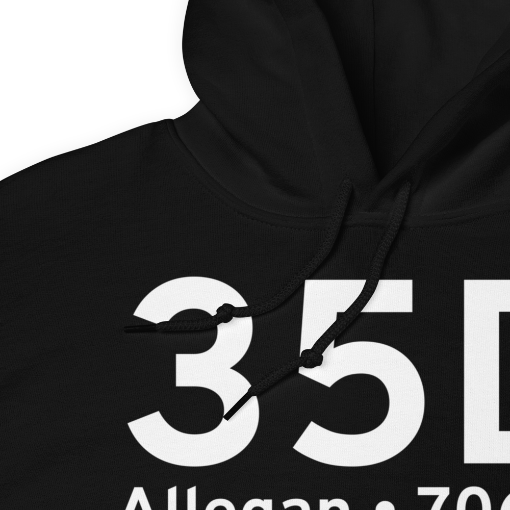 Allegan (K35D) Airport Hoodie Sweatshirt 