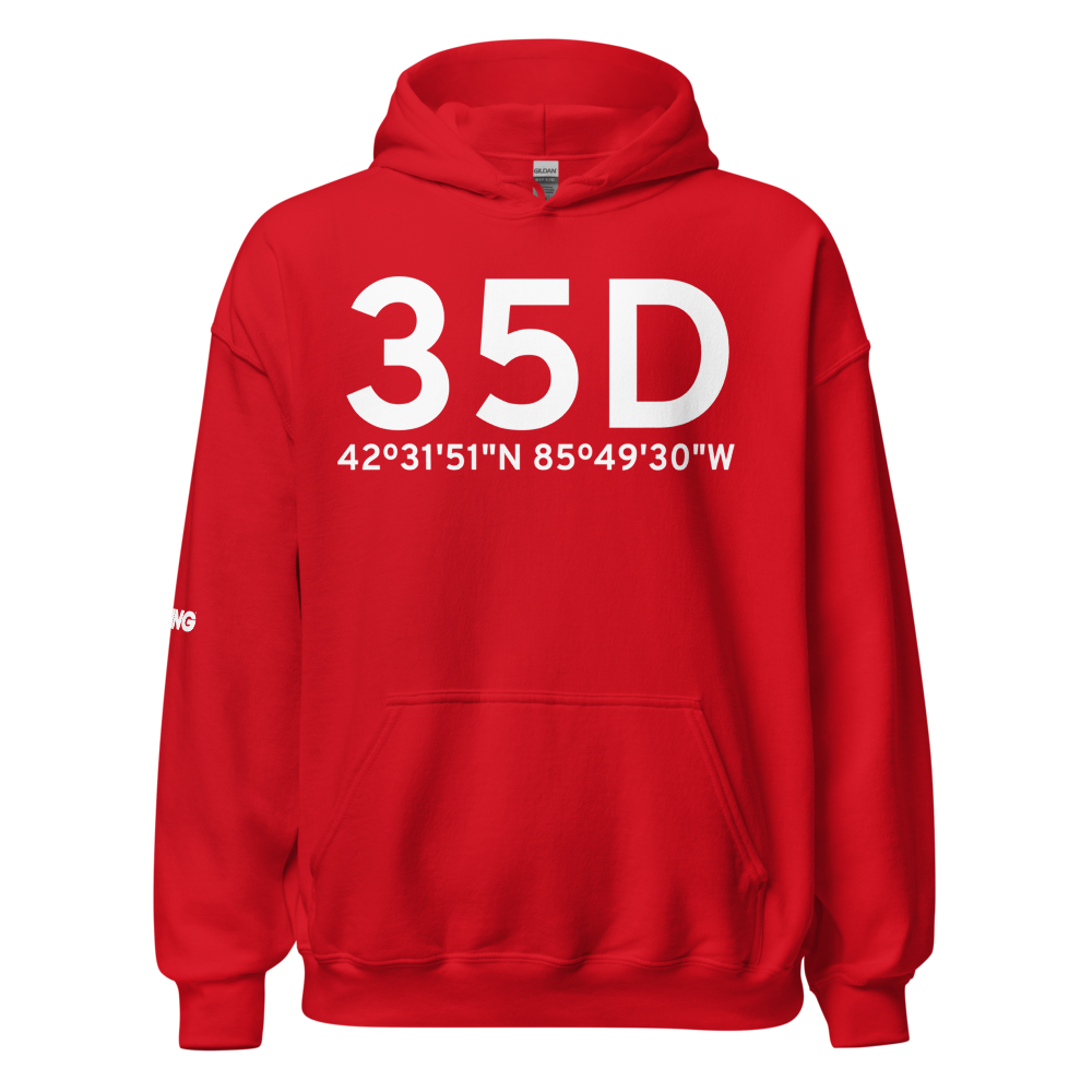 Allegan (K35D) Airport Hoodie Sweatshirt 
