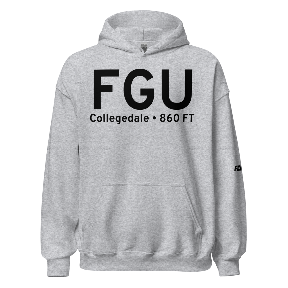 Collegedale (K3M3) Airport Hoodie Sweatshirt 