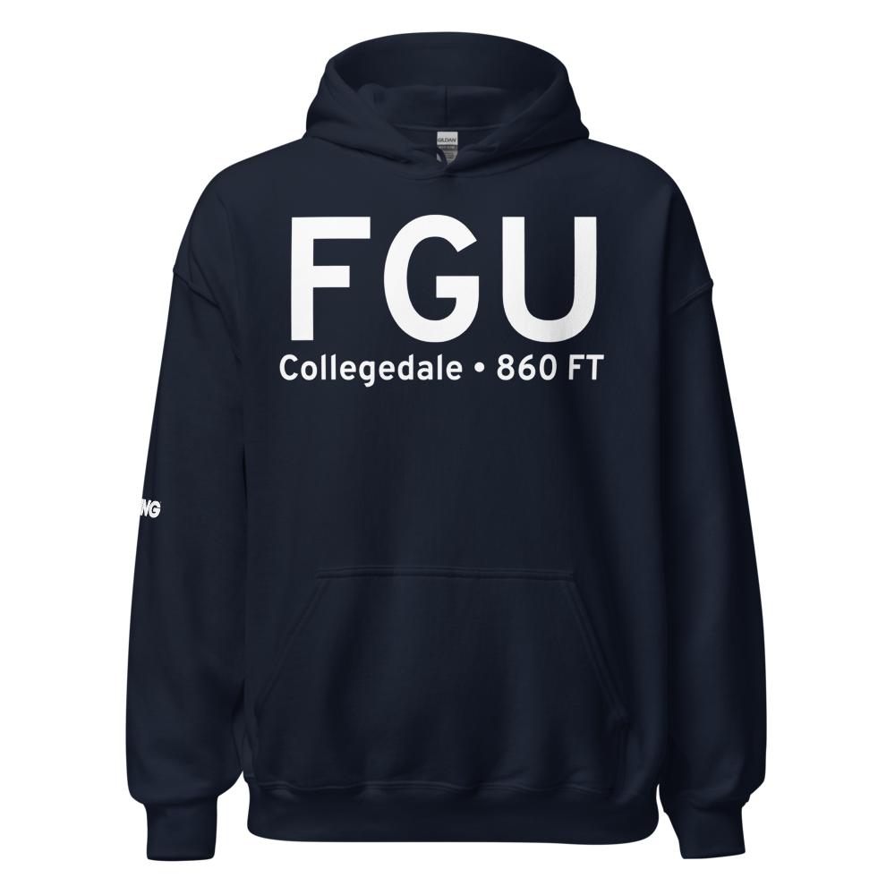 Collegedale (K3M3) Airport Hoodie Sweatshirt 