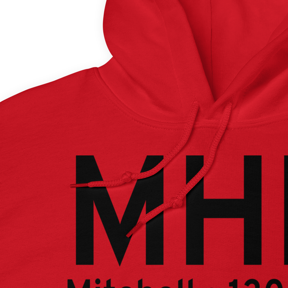Mitchell (KMHE) Airport Hoodie Sweatshirt 
