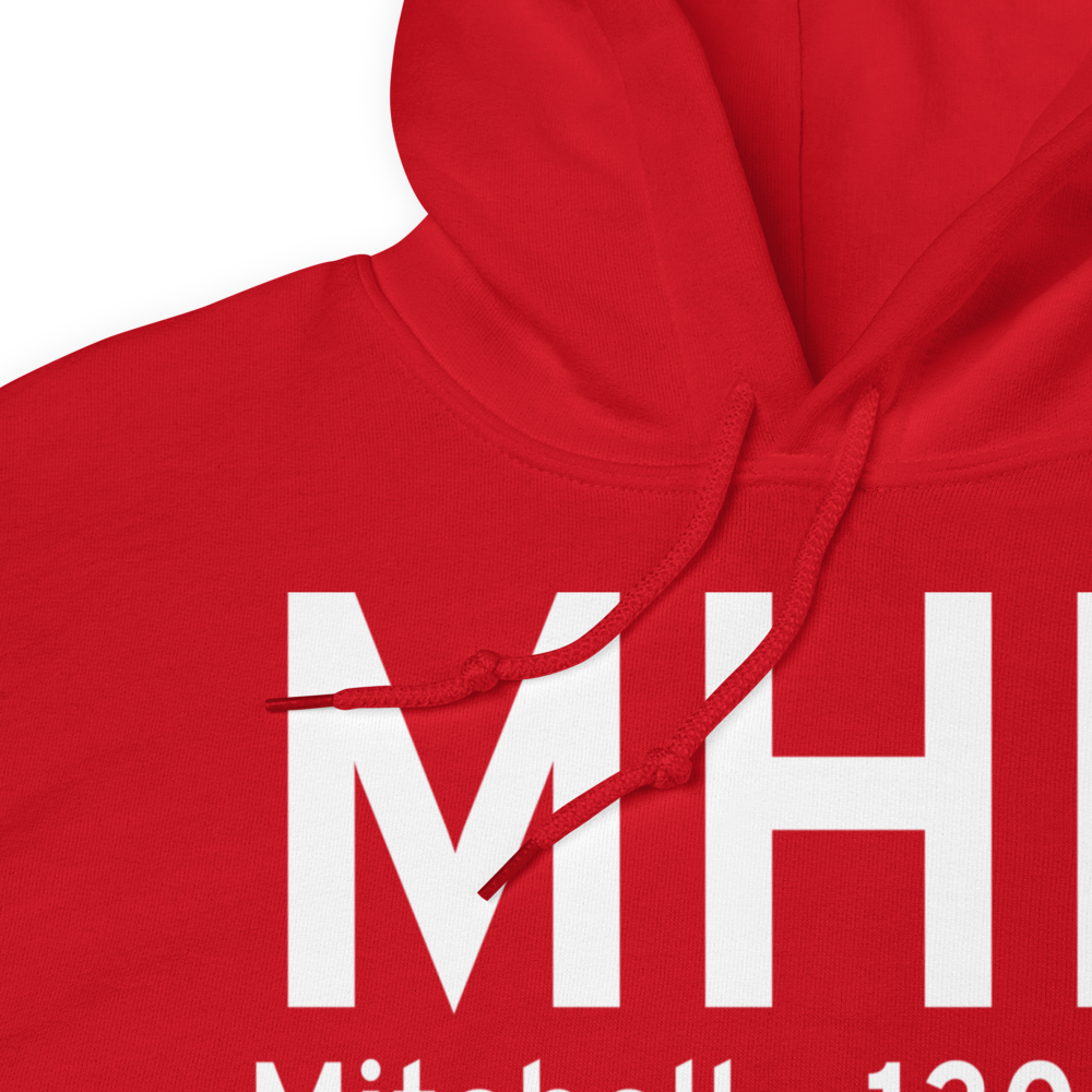 Mitchell (KMHE) Airport Hoodie Sweatshirt 