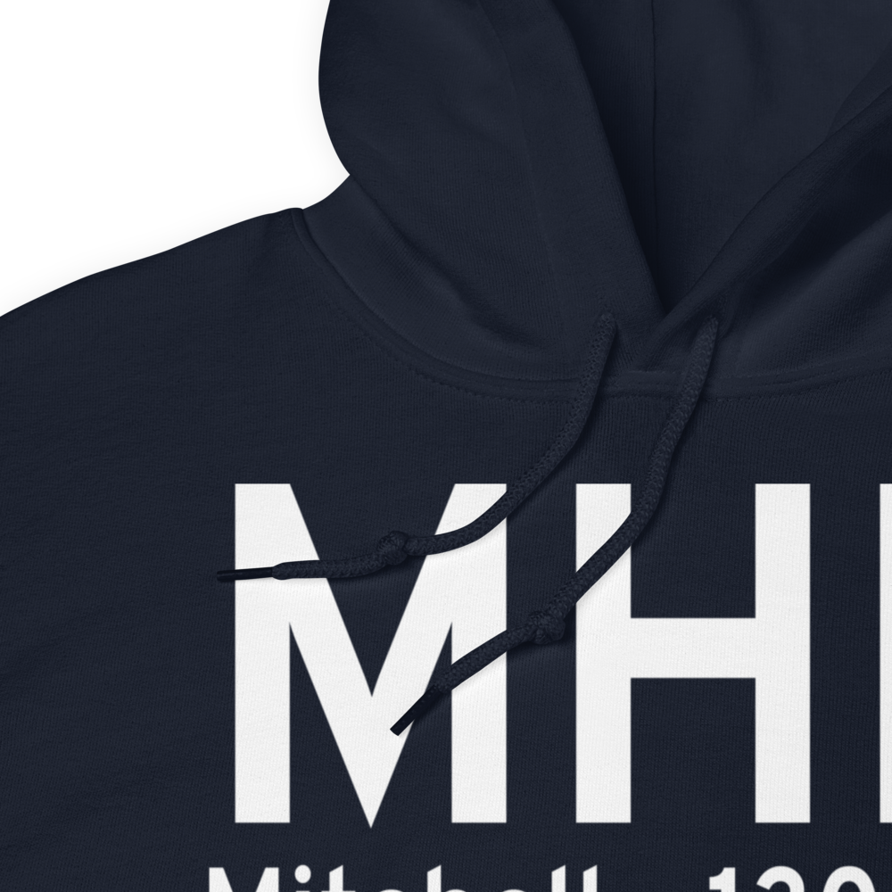 Mitchell (KMHE) Airport Hoodie Sweatshirt 