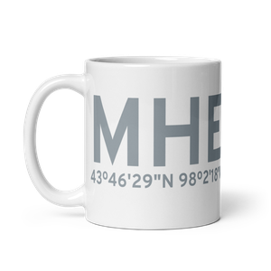 Mitchell (KMHE) Airport Mug