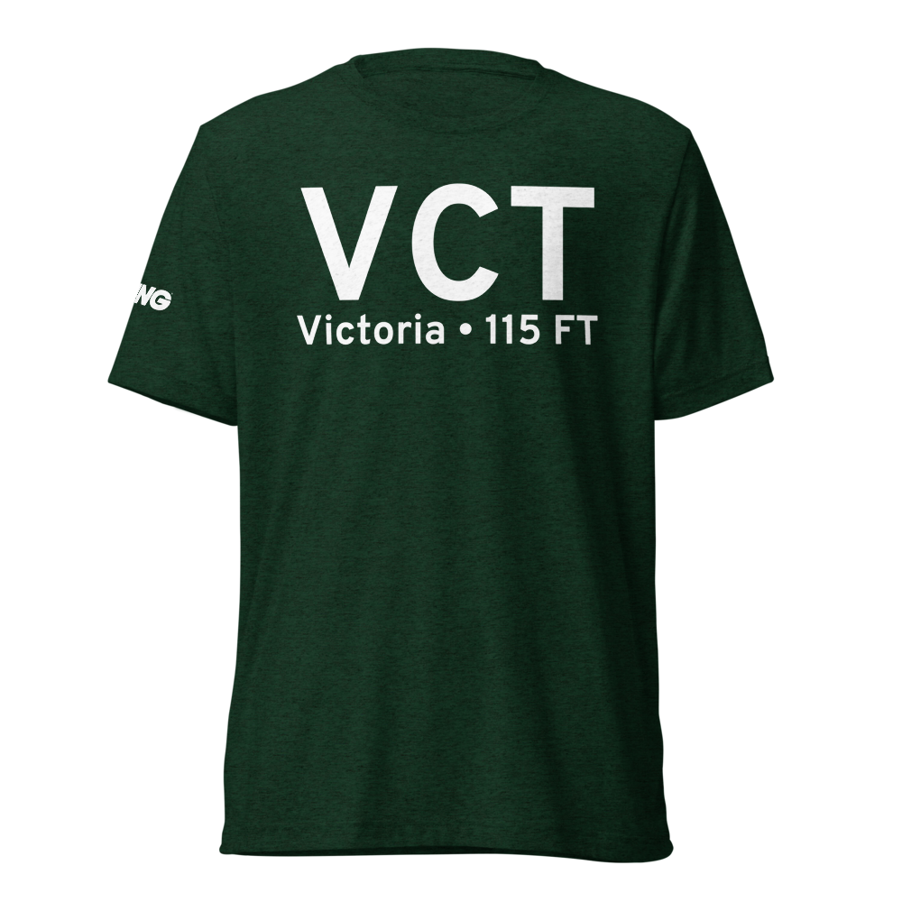 Victoria (KVCT) Airport Tri-blend T-Shirt 
