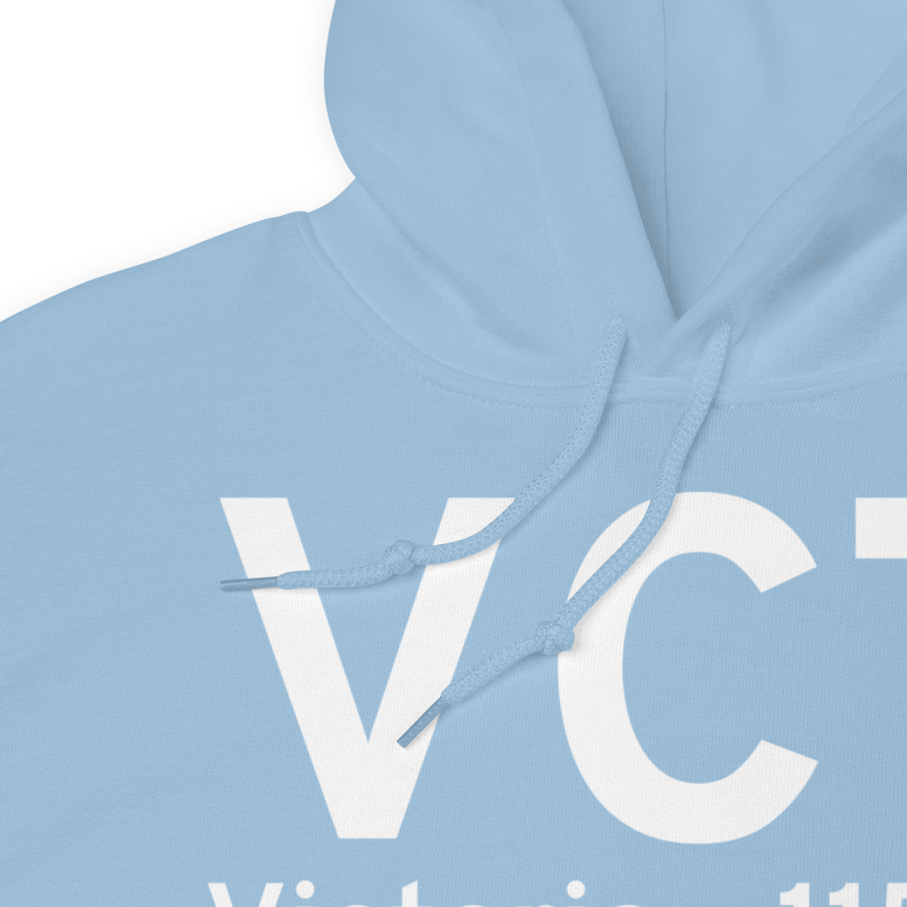 Victoria (KVCT) Airport Hoodie Sweatshirt 