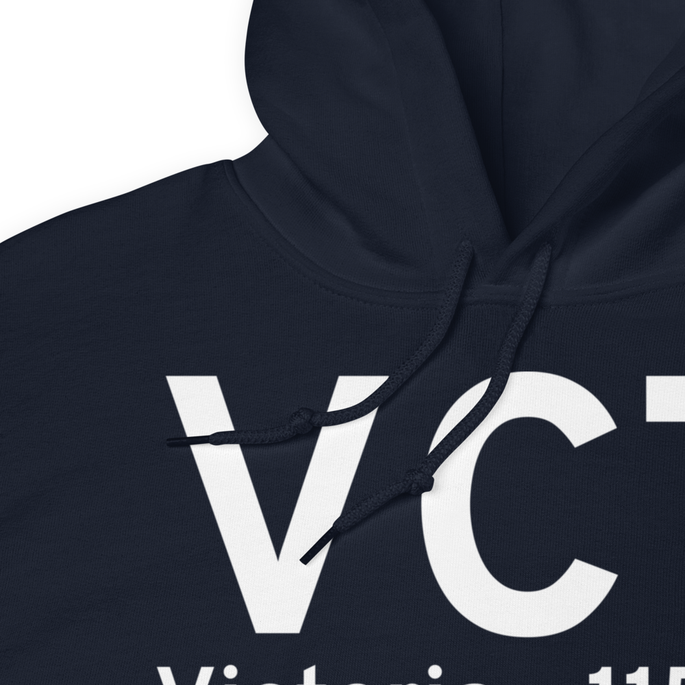 Victoria (KVCT) Airport Hoodie Sweatshirt 