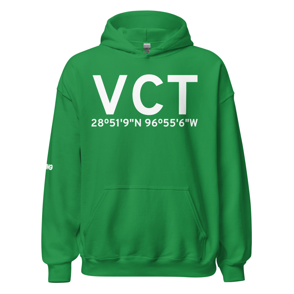 Victoria (KVCT) Airport Hoodie Sweatshirt 