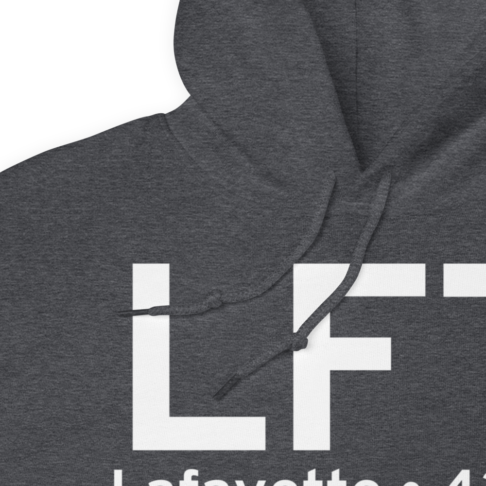 Lafayette (KLFT) Airport Hoodie Sweatshirt 