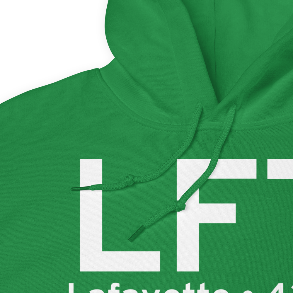 Lafayette (KLFT) Airport Hoodie Sweatshirt 